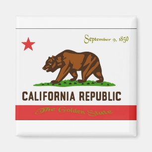 Imã Ímã da bandeira de Califórnia