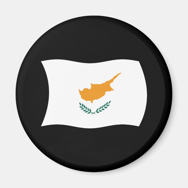 Imã Ímã da Bandeira de Chipre (Frente)