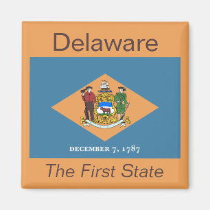 Imã Ímã da bandeira de Delaware