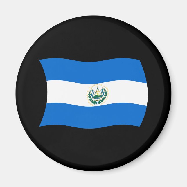 Imã Ímã da Bandeira de El Salvador (Frente)
