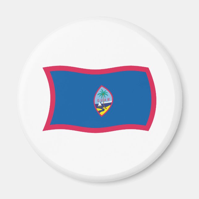 Imã Ímã da Bandeira de Guam (Frente)
