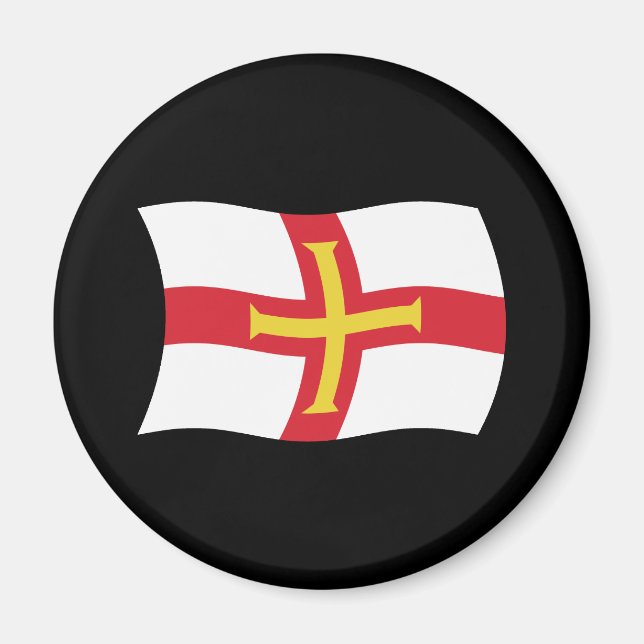 Imã Ímã da Bandeira de Guernsey (Frente)