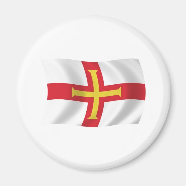 Imã Ímã da Bandeira de Guernsey (Frente)