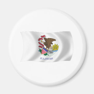 Imã Ímã da Bandeira de Illinois