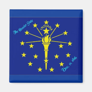 Imã Ímã da bandeira de Indiana