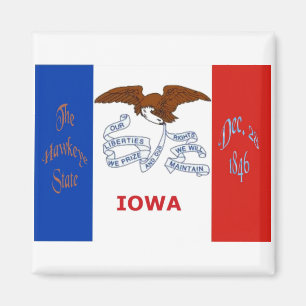 Imã Ímã da bandeira de Iowa