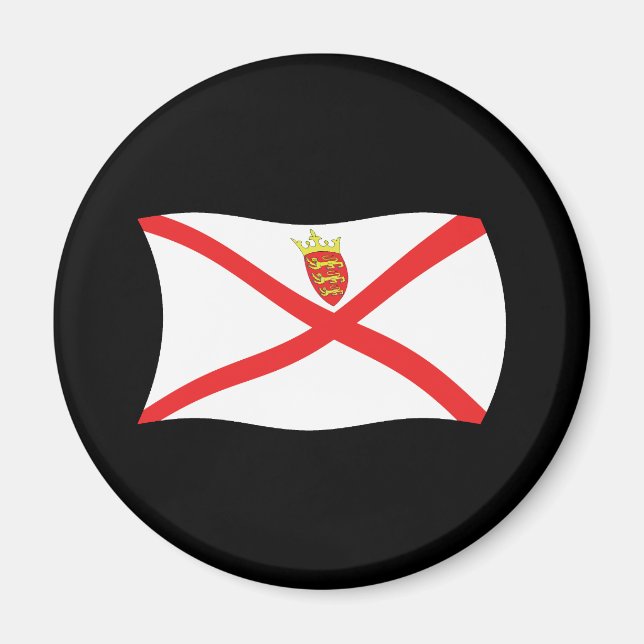 Imã Ímã da Bandeira de Jersey (Frente)