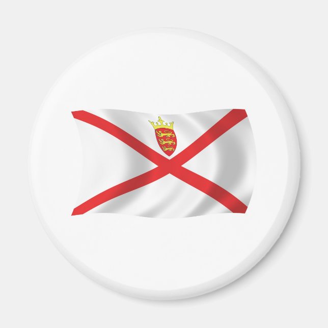 Imã Ímã da Bandeira de Jersey (Frente)