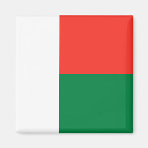 Imã Ímã da bandeira de Madagascar