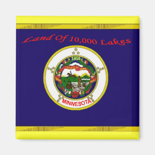 Imã Ímã da bandeira de Minnesota