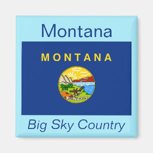 Imã Ímã da bandeira de Montana