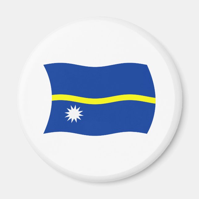 Imã Ímã da Bandeira de Nauru (Frente)
