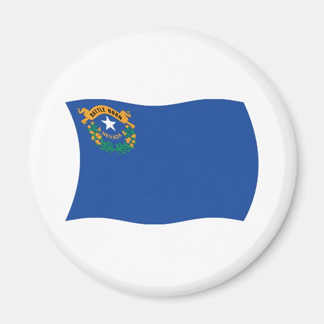 Imã Ímã da Bandeira de Nevada (Frente)