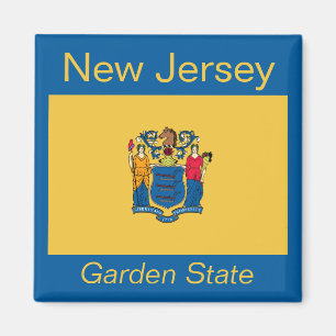 Imã Ímã da bandeira de New-jersey