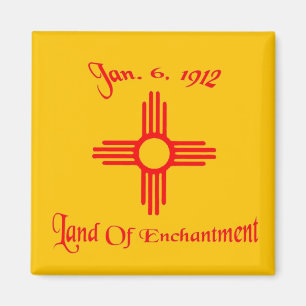 Imã Ímã da bandeira de New mexico
