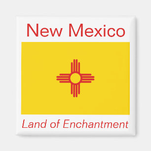 Imã Ímã da bandeira de New mexico