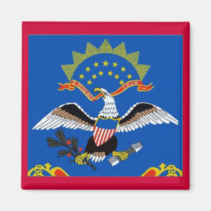 Imã Ímã da bandeira de North Dakota