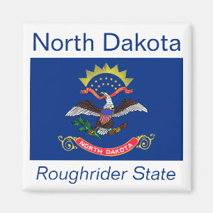 Imã Ímã da bandeira de North Dakota