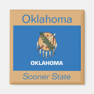 Imã Ímã da bandeira de Oklahoma