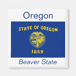 Imã Ímã da bandeira de Oregon