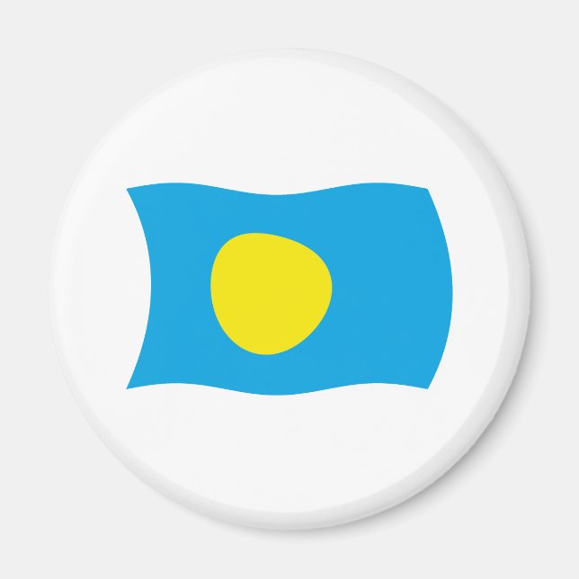Imã Ímã da Bandeira de Palau (Frente)