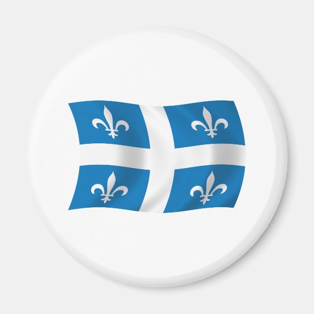Imã Ímã da Bandeira de Quebec (Frente)