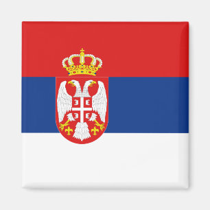 Imã Ímã da bandeira de Serbia