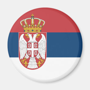 Imã Ímã da bandeira de Serbia