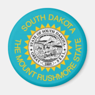 Imã Ímã da bandeira de South Dakota