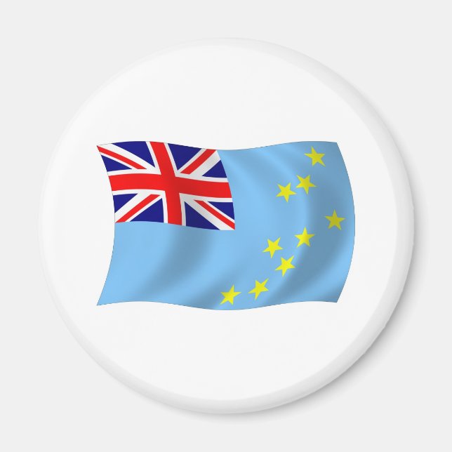 Imã Ímã da Bandeira de Tuvalu (Frente)