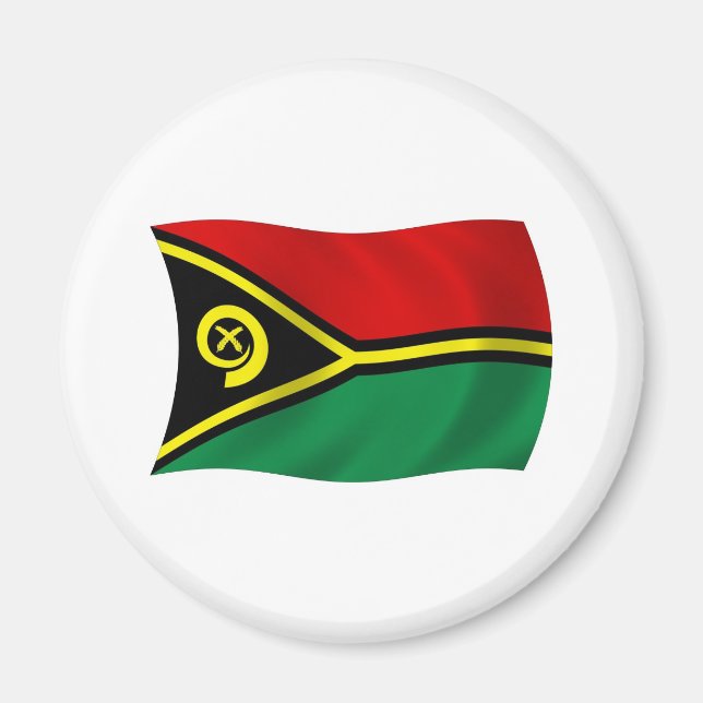 Imã Ímã da Bandeira de Vanuatu (Frente)