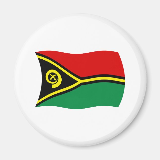 Imã Ímã da Bandeira de Vanuatu (Frente)