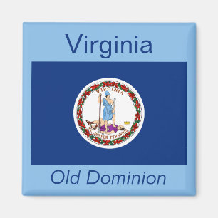 Imã Ímã da bandeira de Virgínia