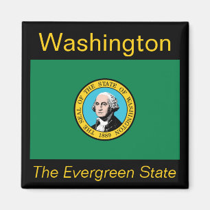 Imã Ímã da bandeira de Washington