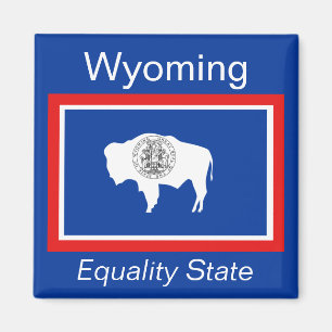 Imã Ímã da bandeira de Wyoming