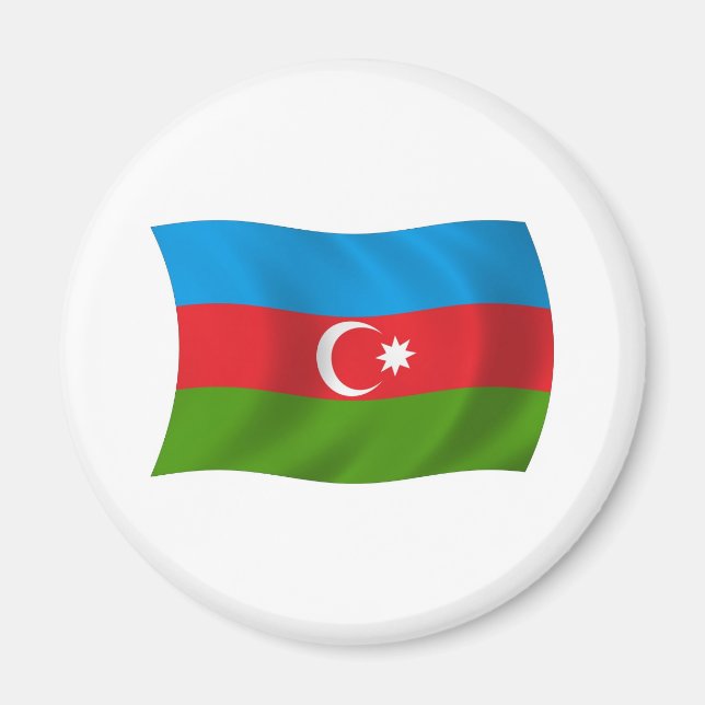 Imã Ímã da Bandeira do Azerbaijão (Frente)
