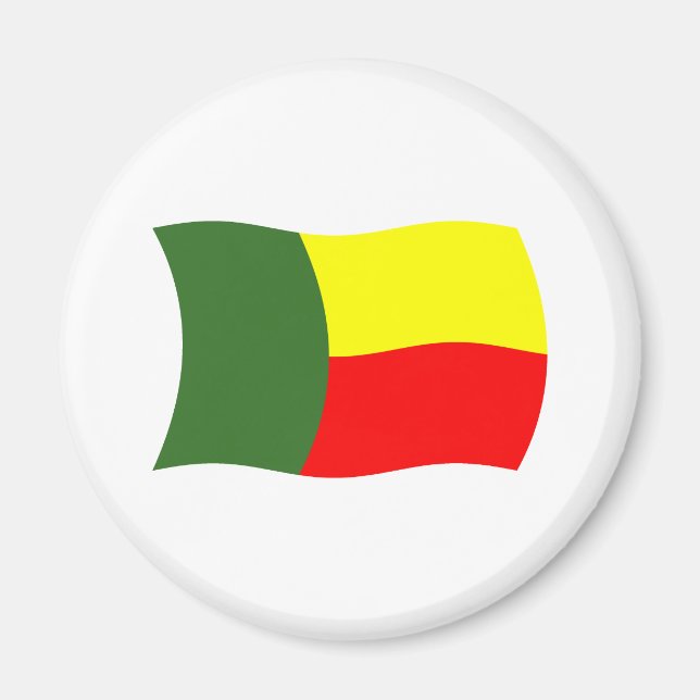 Imã Ímã da Bandeira do Benim (Frente)