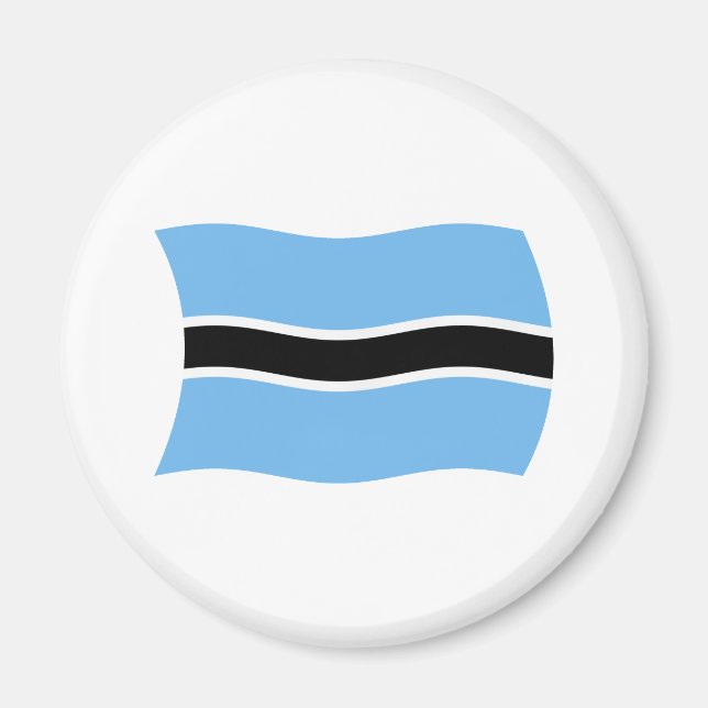 Imã Ímã da Bandeira do Botsuana (Frente)