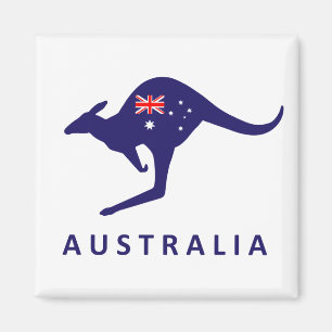 IMÃ ÍMÃ DA BANDEIRA DO CANGURU DE AUSTRÁLIA