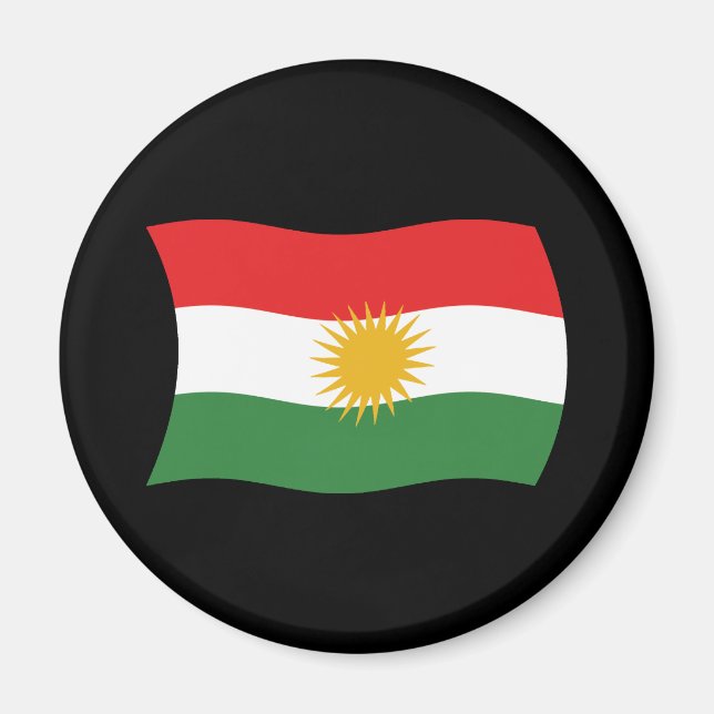 Imã Ímã da Bandeira do Curdistão (Frente)