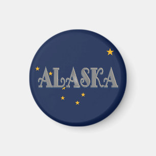 Imã Ímã da bandeira do estado de Alaska