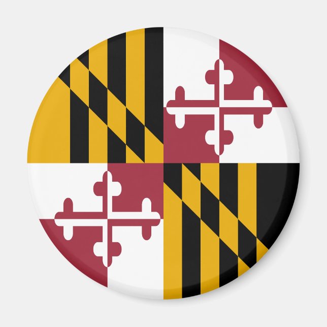 Imã Ímã da Bandeira do Estado de Maryland (Frente)