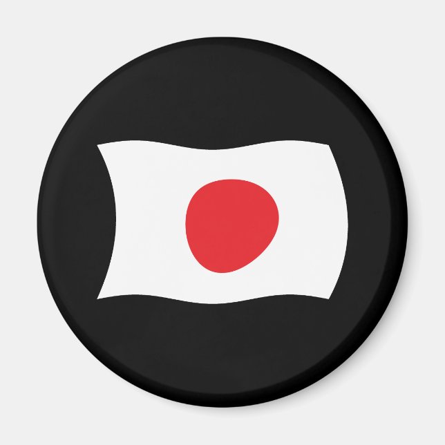 Imã Ímã da Bandeira do Japão (Frente)