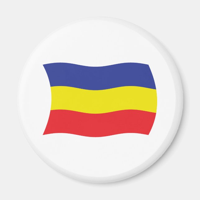 Imã Ímã da Bandeira do Khmer Kampuchea Krom (Frente)