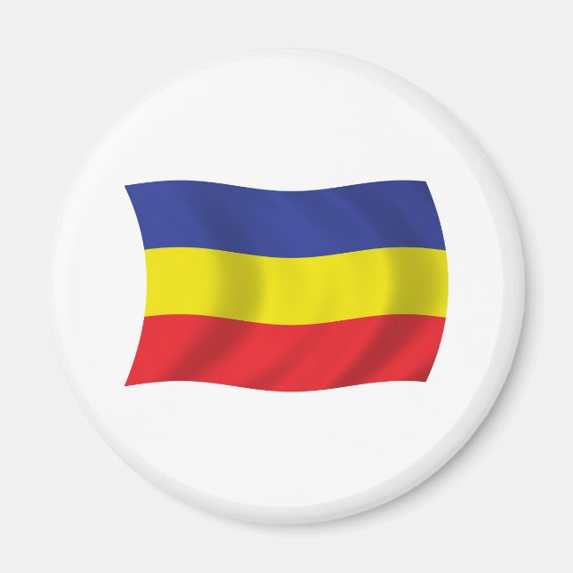 Imã Ímã da Bandeira do Khmer Kampuchea Krom (Frente)
