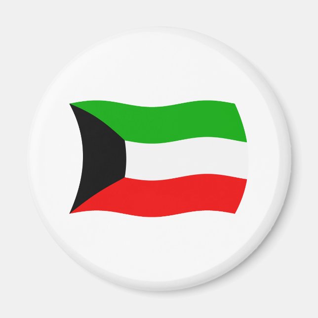 Imã Ímã da Bandeira do Kuwait (Frente)