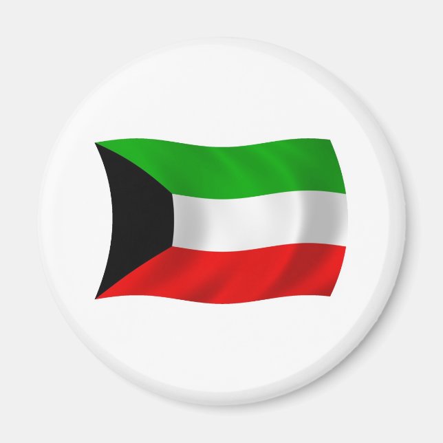 Imã Ímã da Bandeira do Kuwait (Frente)
