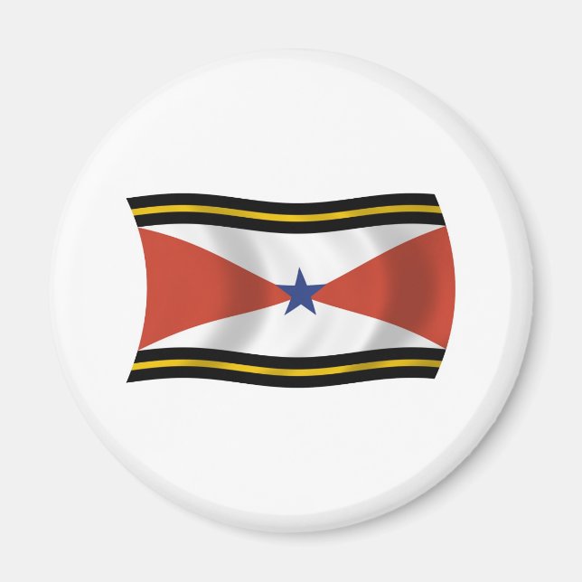 Imã Ímã da Bandeira do Povo Akha (Frente)