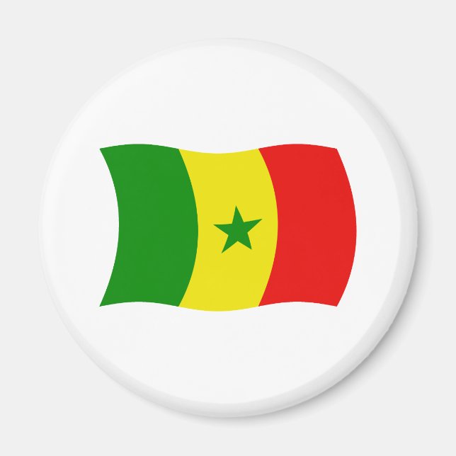 Imã Ímã da Bandeira do Senegal (Frente)
