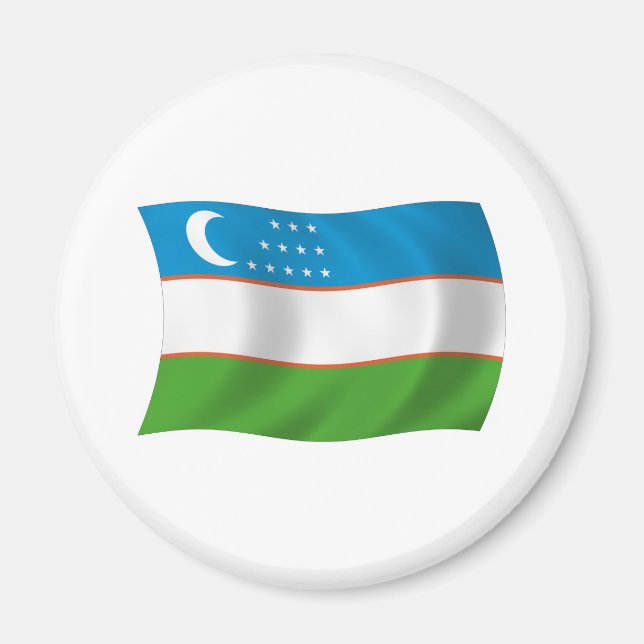Imã Ímã da Bandeira do Uzbequistão (Frente)